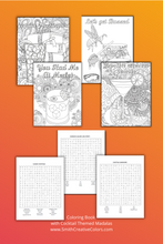 Load image into Gallery viewer, Cocktails In Color: Activity Book For Adults