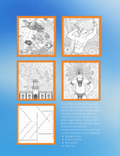 Load image into Gallery viewer, All Things Virgin Islands Coloring and Activity Book For Adults